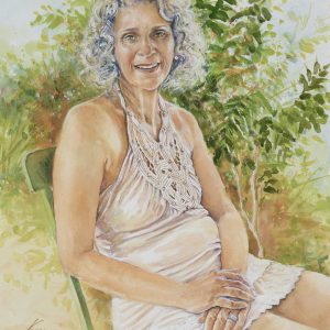 Portrait of Maria Capsanis